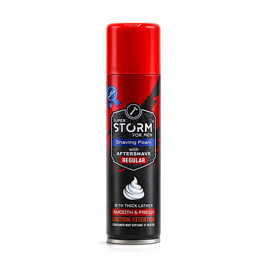super storm shaving foam regular 200ml
