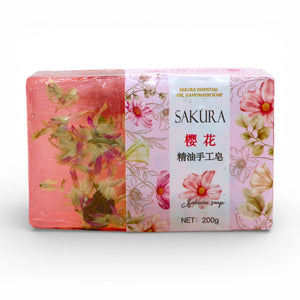 yuelijia handmade soap sakura 200g china