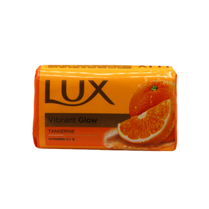 lux soap vibrant glow tangerine 128g