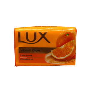 lux soap vibrant glow tangerine 98g