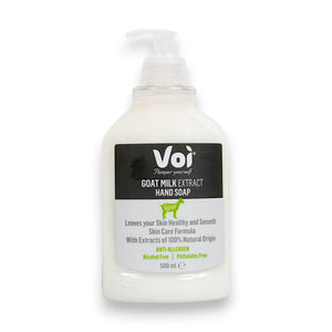 voi hand wash goat milk 500ml turkiye