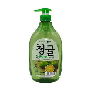 lion dish wash green tangerine 970ml korea