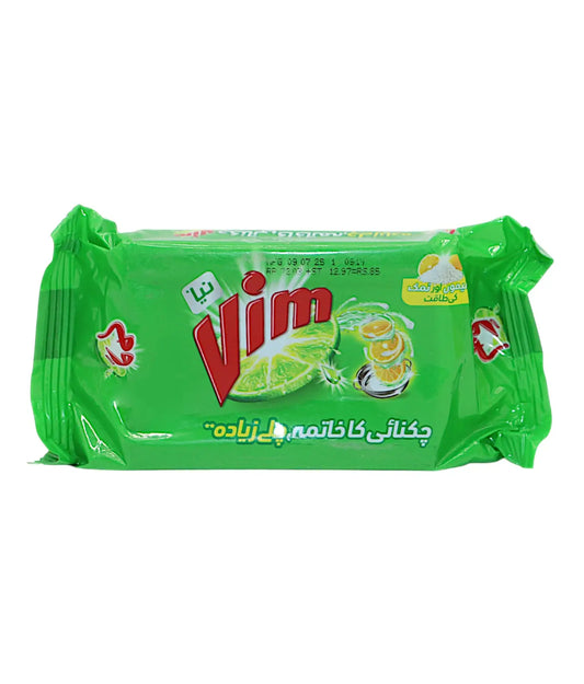 vim dishwash lemon & salt bar 165g