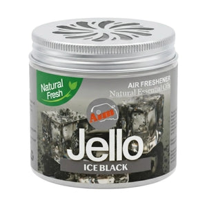 aim air freshener gel jello ice black 220g usa