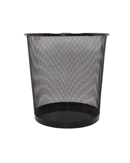 metal dustbin medium round china