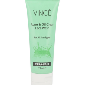 vince face wash acne&oil clear 75ml pak