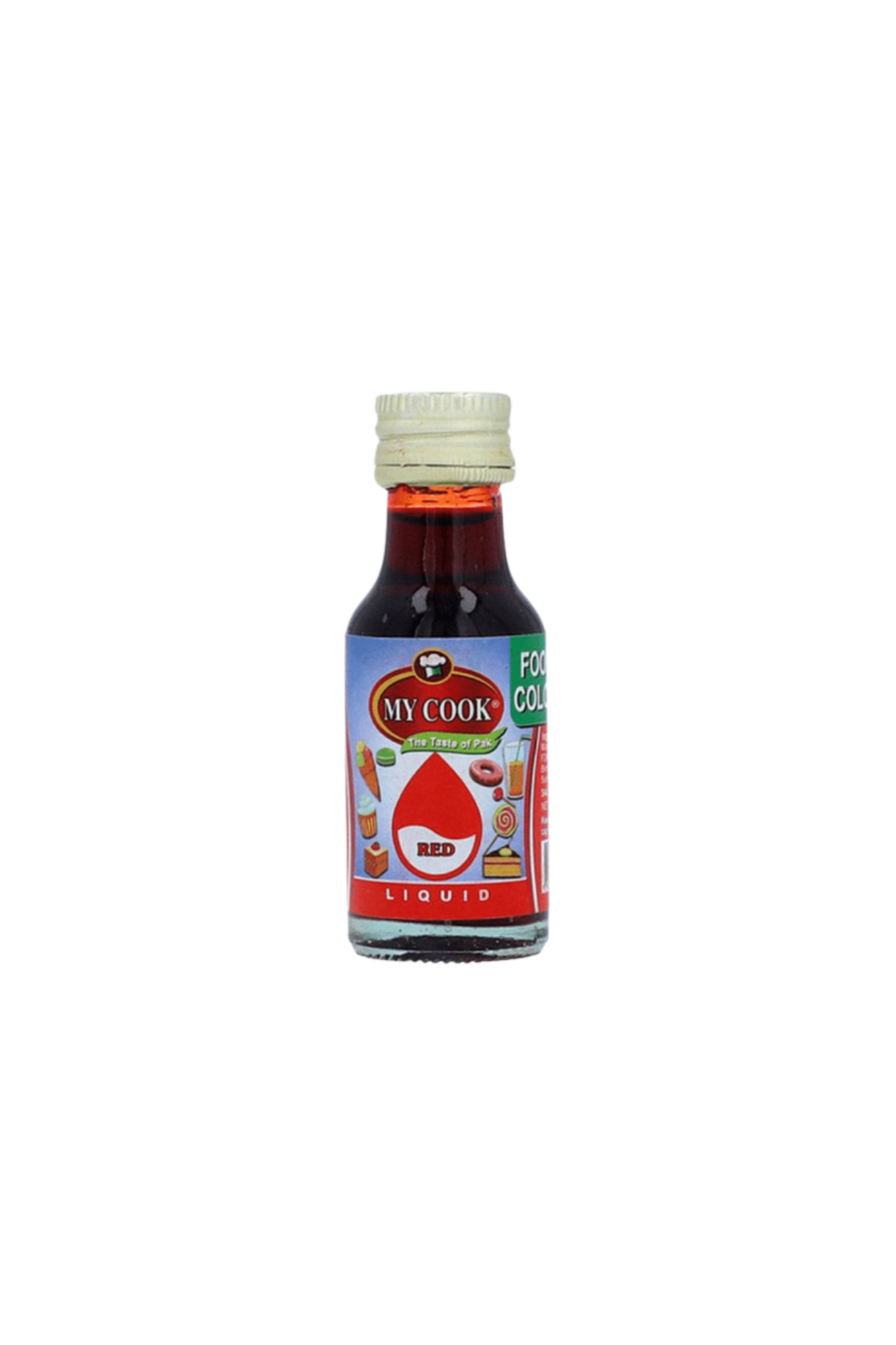 my cook food colour red 28ml