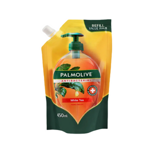 palmolive hand wash white tea 450ml pouch