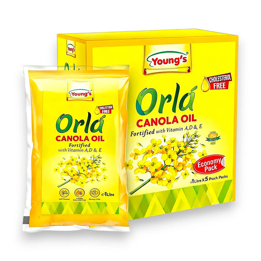 youngs orla cooking oil 1l pouch