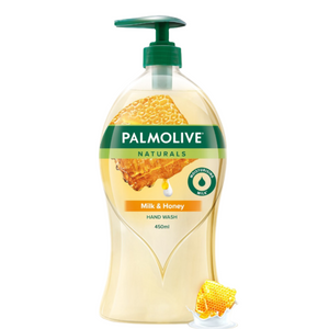 palmolive hand wash milk & honey 450ml