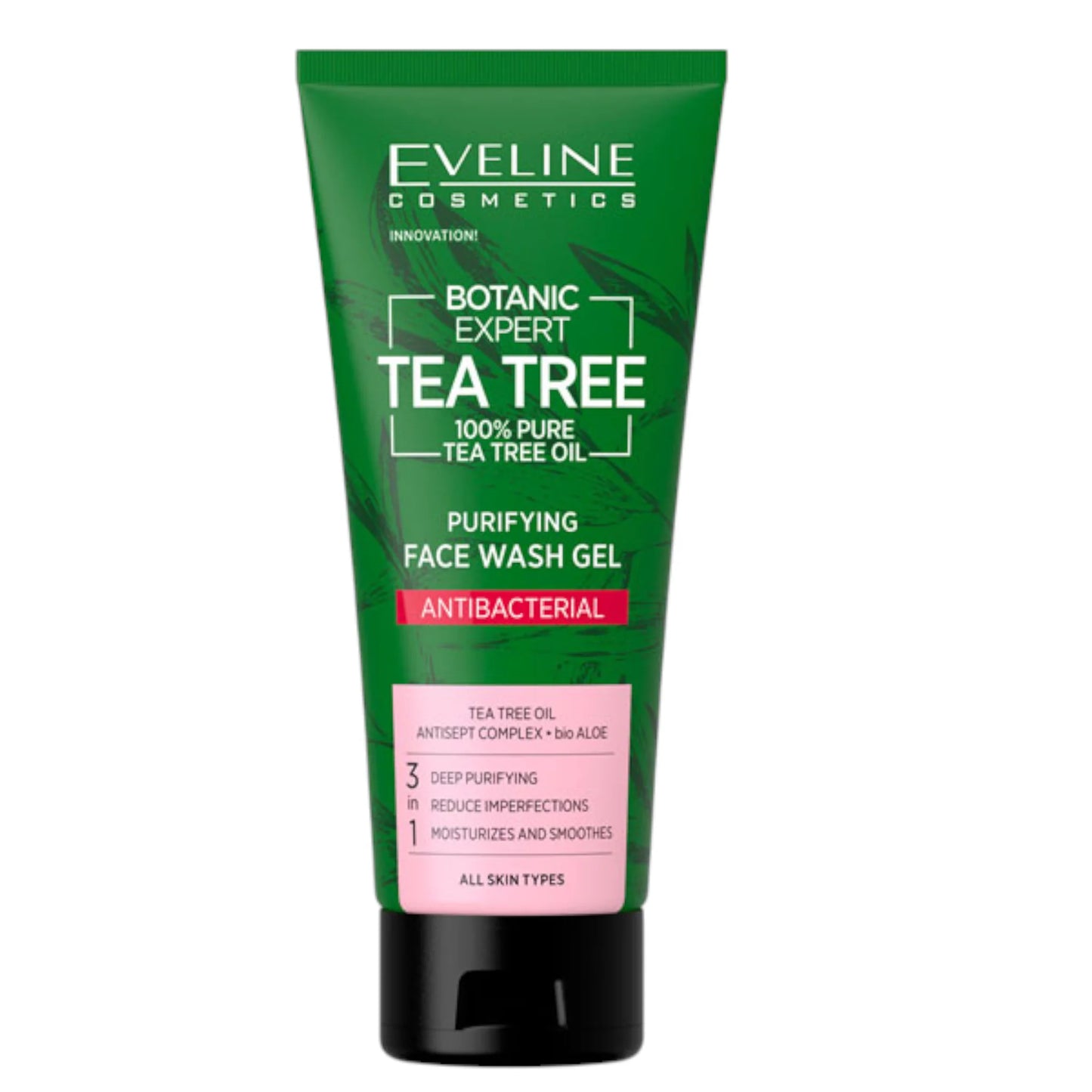 eveline face wash tea tree gel 100ml