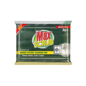 max scrub scouring pad 3in1