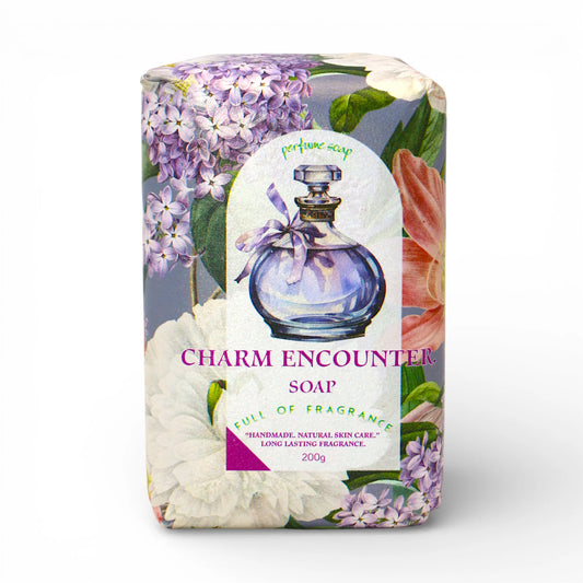 huayue qingxin perfume soap charm encounter handmade 200g china