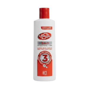 lifebuoy body wash antibacterial 3in1 250ml indonesia