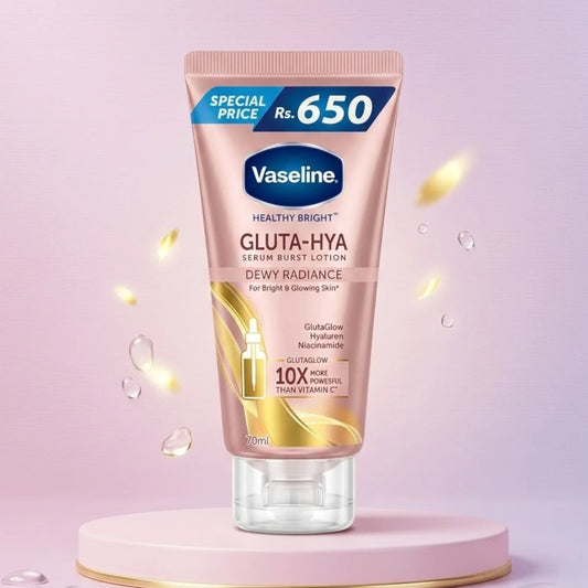 vaseline lotion gluta hya dewy radiance 70ml thai
