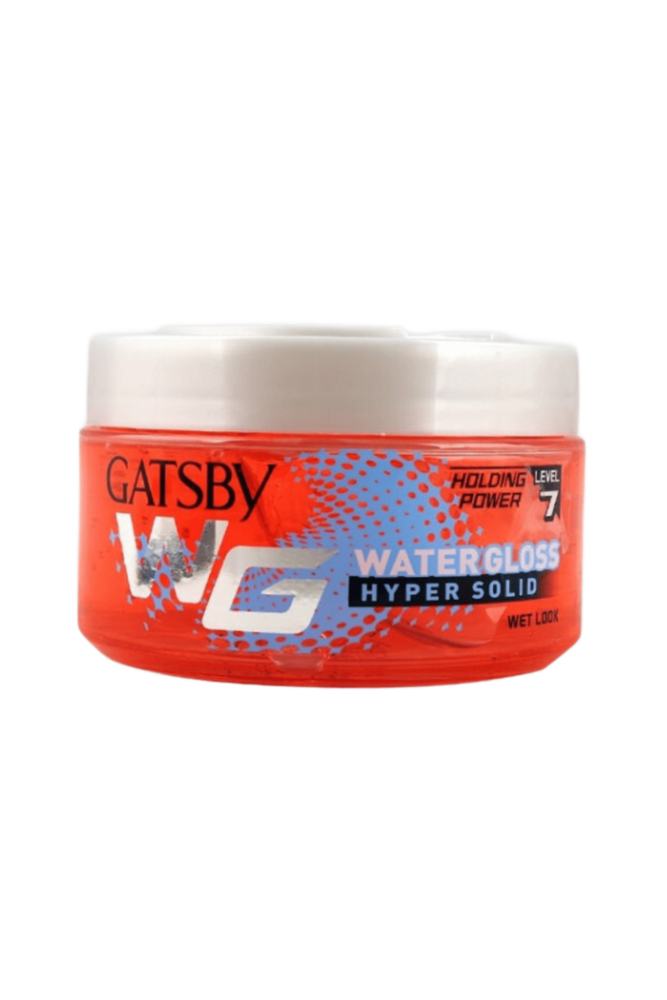 gatsby hair gel jar water gloss hyper solid 150g indonesia