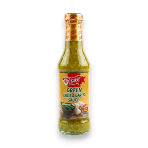 suree sauce green chilli & garlic 300ml