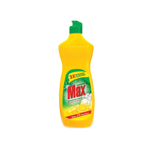 lemon max dishwash liquid lemon 750ml yellow bottle