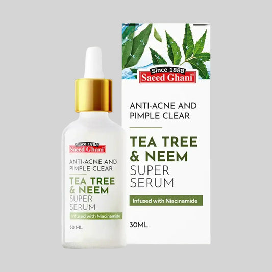 saeed ghani tea tree & neem serum 30ml