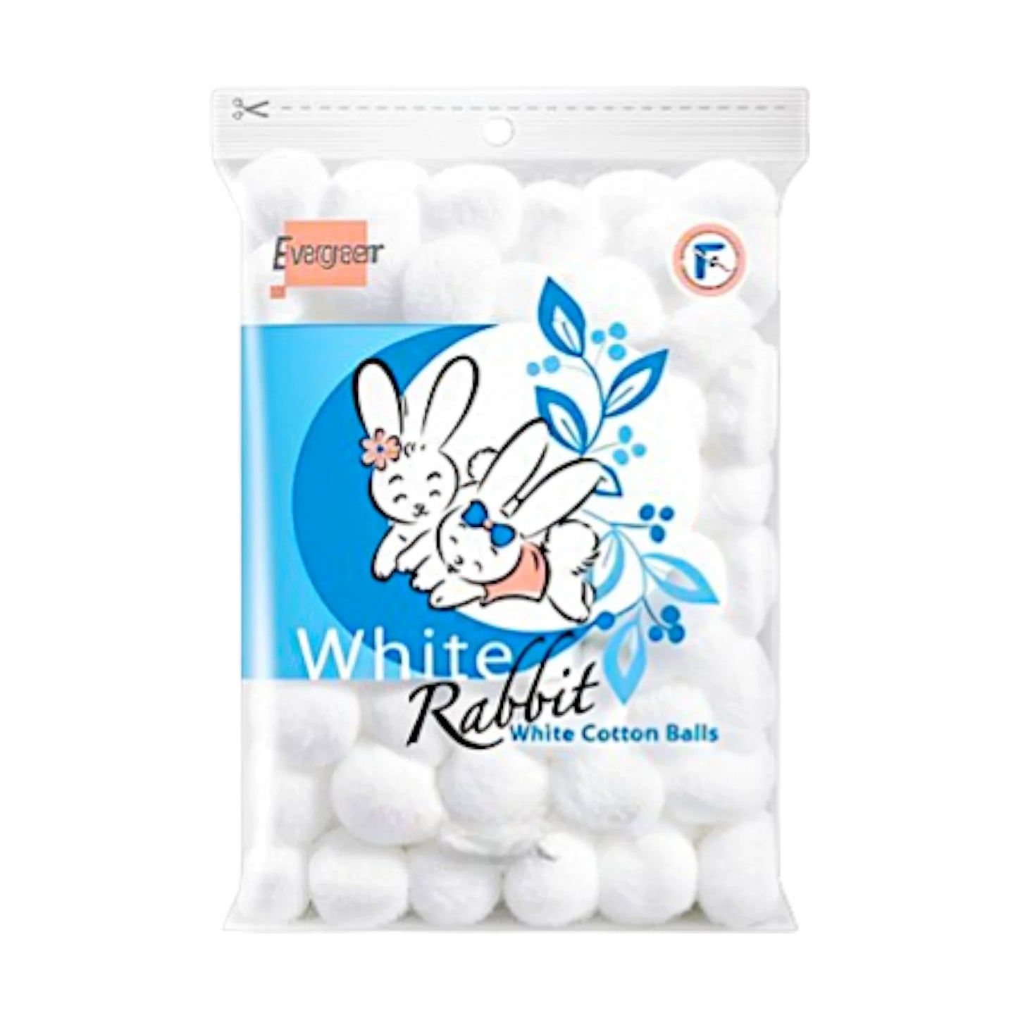 evergreen cotton balls 40g