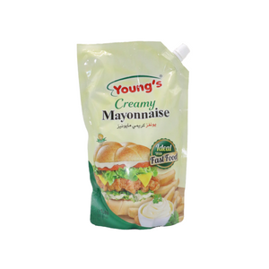 youngs mayonnaise creamy and salted 1l