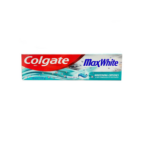 colgate toothpaste max white whitening crystals 100ml china
