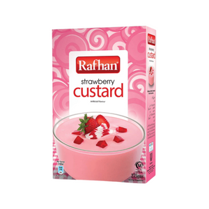 rafhan custard strawberry 275g