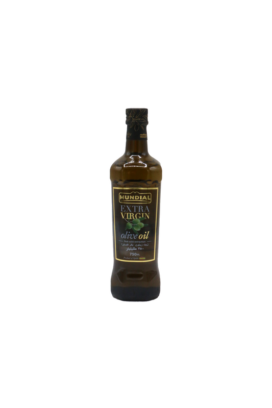 mundial olive oil extra virgin 750ml bottle