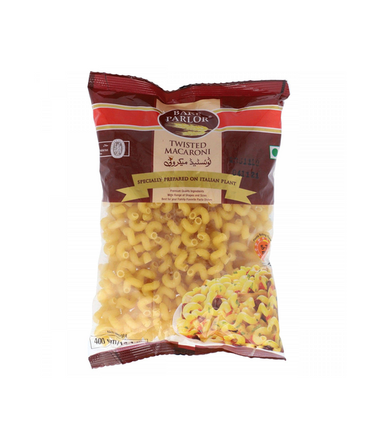 bake parlor macaroni twisted 400g